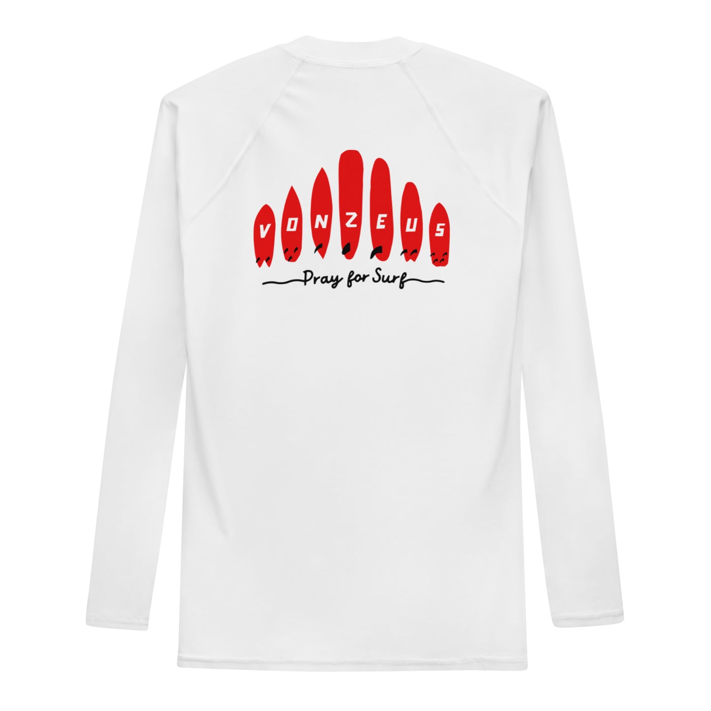 VonZeus Men's Surf Rash Vest