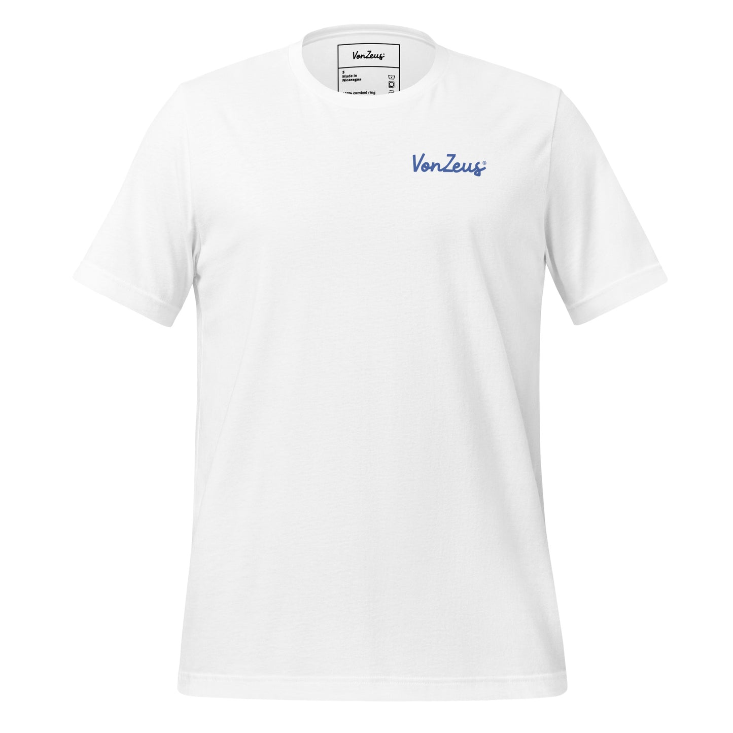 VonZeus Pray for Surf White Tee