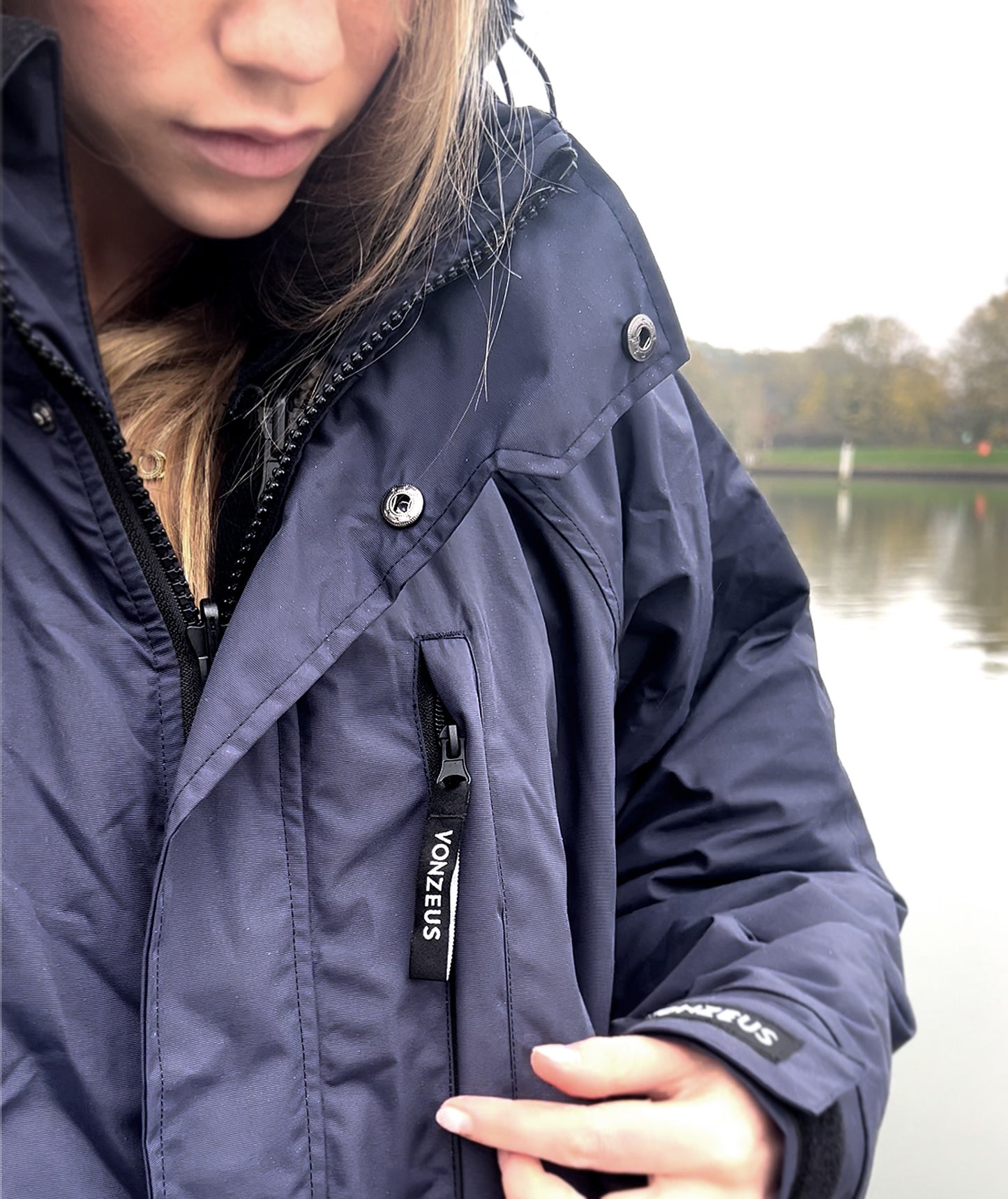 X-ROBE OUTER - MIDNIGHT BLUE