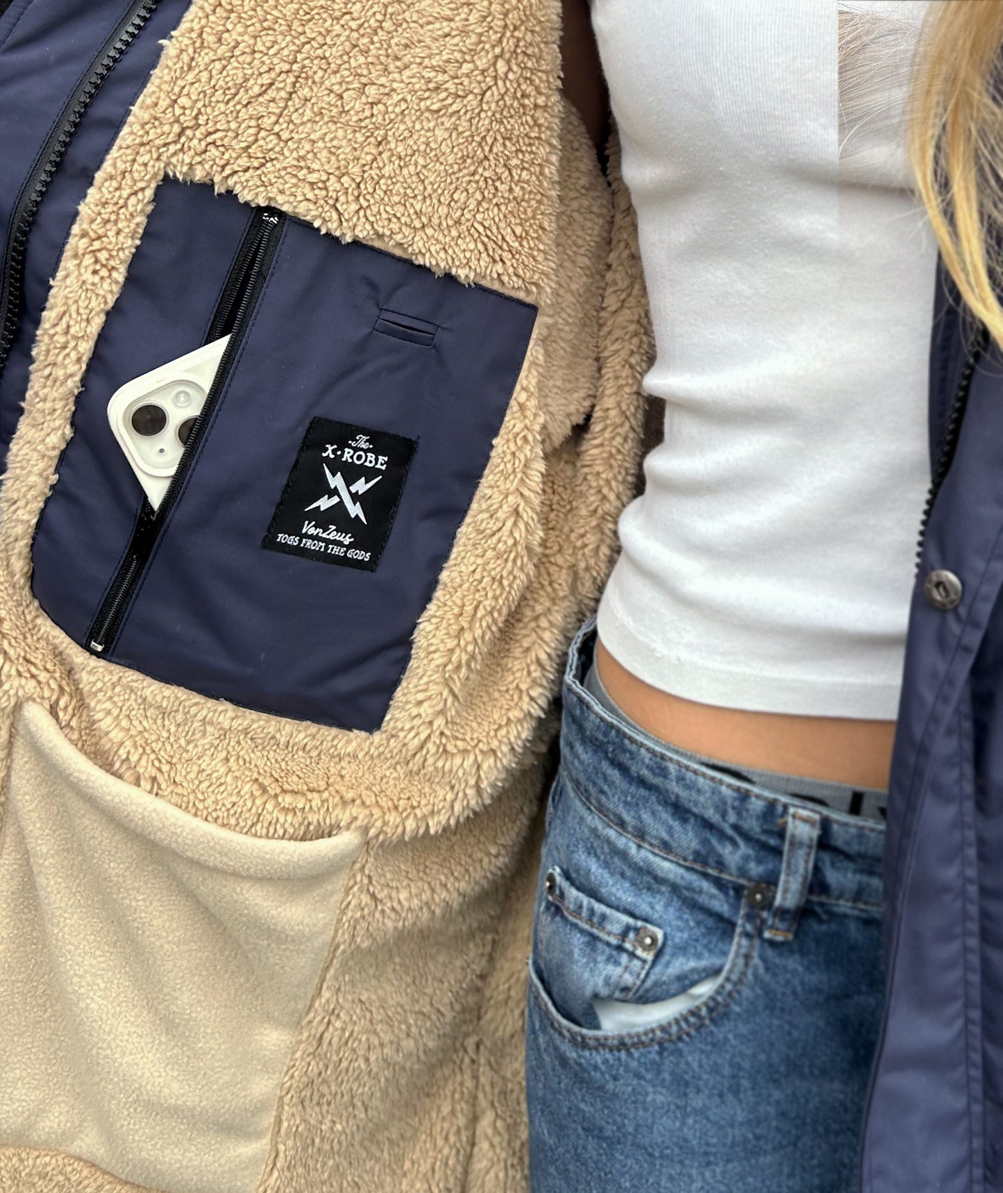X-ROBE OUTER - MIDNIGHT BLUE